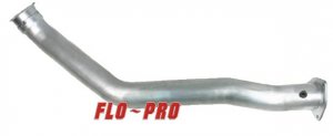 Flo Pro 27112 2007-2012 Dodge Cummins 6.7L 4\" Cat Pipe w/Bungs Aluminized