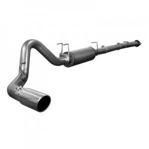 aFe 4\" DPF-Delete Race Only Exhaust Systems 08-10 6.4L - Mach Force [AFE49-43029]