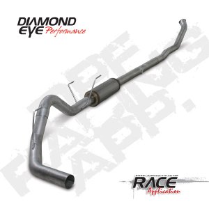 4” DPF Race Turbo Back Single NO Flanges NO Bungs [DEM4242A]