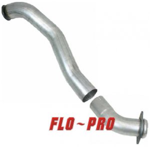 Ford 6.4L Powerstroke Diesel Direct Replacement Stainless 4\" Down Pipe [FLOPROSS846]